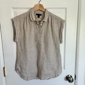 J. Crew Linen Shirt in size PS